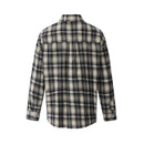 WIIKN RIPPED CREAM AND BLACK LONGSLEEVES SHIRT