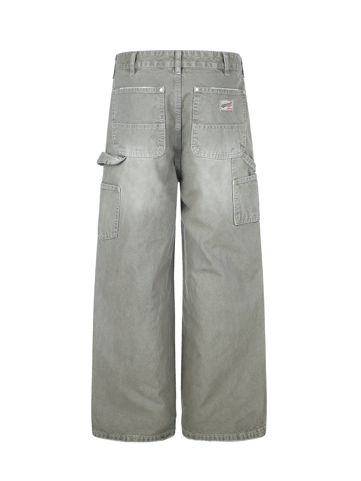DC G6 DISTRESSED FADED GREY JEANS