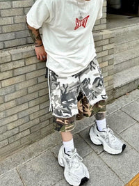 DOUBLE CAMO JORTS