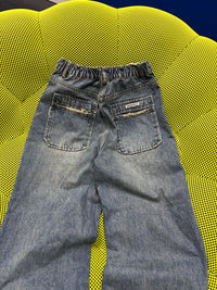 SSS BLUE THREADED JEANS