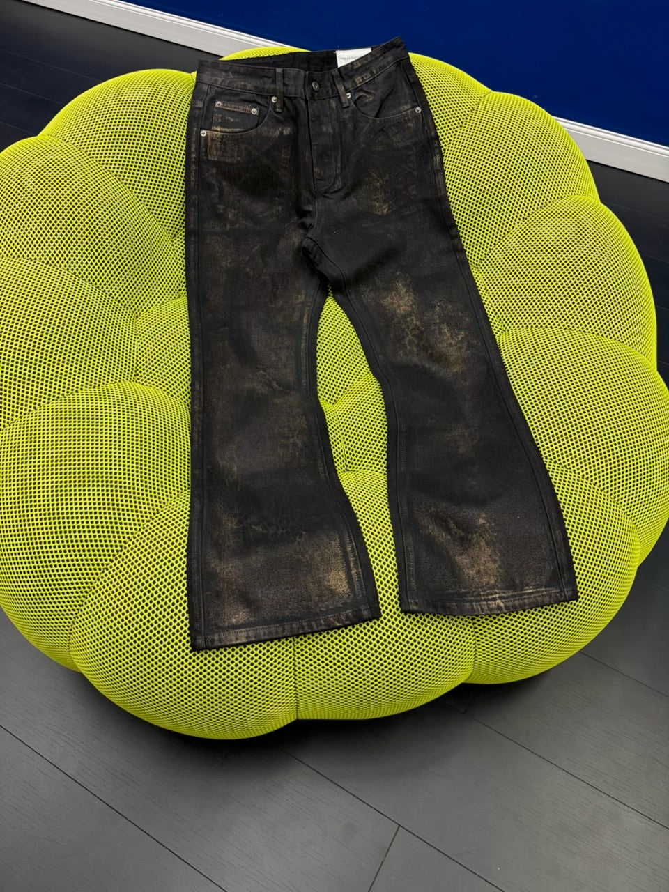 HB 66516 WAXED BROWN PANTS