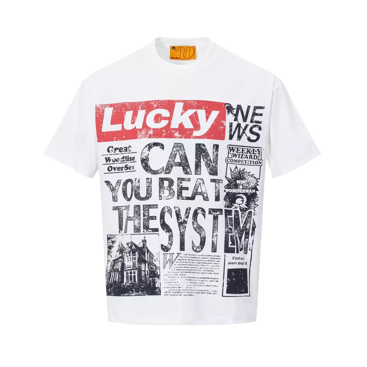 WOODLISE THE SYSTEM WHITE TEE