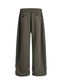 DC LAYERED OLIVE SWEATPANTS