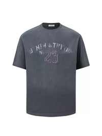 TTC 23 TWO TONED GREY TEE