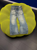 HB 66051 LIGHT BLUE RIPPED JEANS