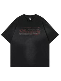 NTH THORN BLACK WASHED TEE