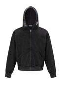 TTC BADGE PRINT ZIP HOODIE