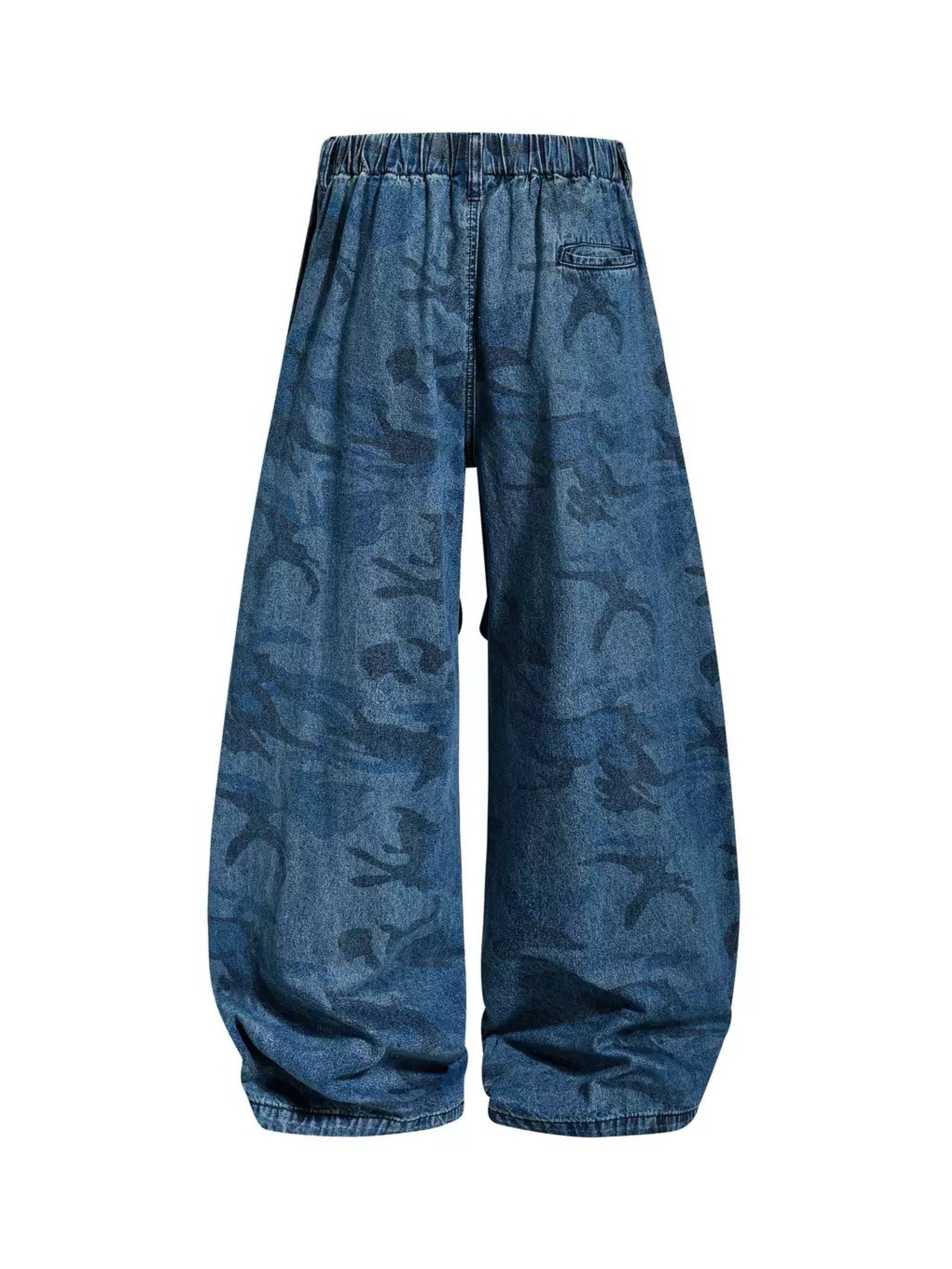 METRO BLUE CAMO PANTS