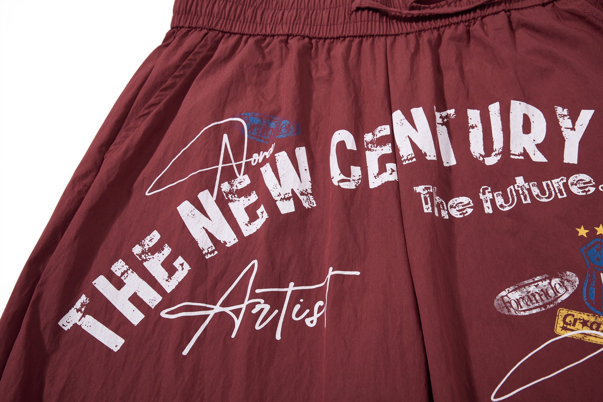 GRAFFITI NYLON PANTS