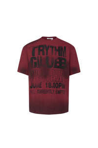 TRYTHM BOLD RED TEE