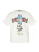 KAUR 77 WHITE GRAPHIC TEE