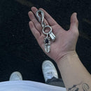 FEATHERED LUCK KEYCHAIN