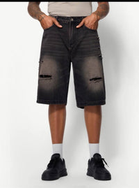 12604S24 BLACK RUGGED SHORTS