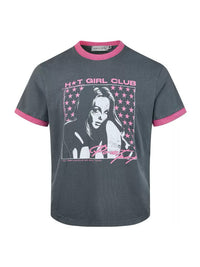 M.E HOT GIRL CLUB BLACK TEE