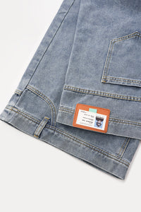 12668S25 POCKET DOWN BLUE SHORTS