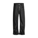 Iron Indigo Wide-Leg Jeans