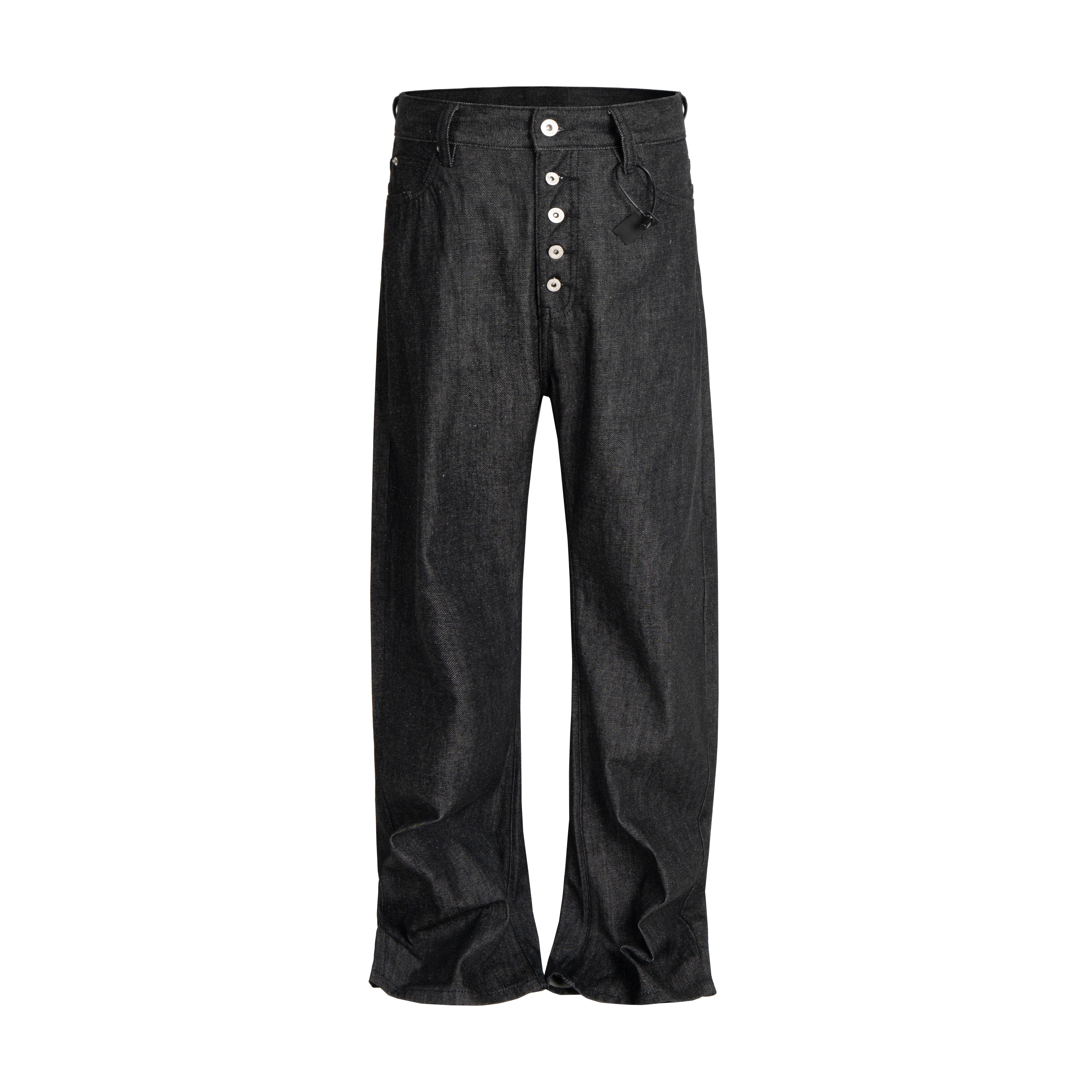 Iron Indigo Wide-Leg Jeans