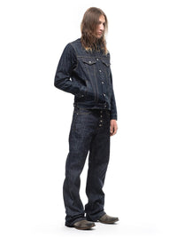 Iron Indigo Wide-Leg Jeans