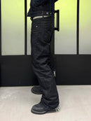 Iron Indigo Wide-Leg Jeans