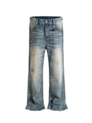 CJ PATCH EMBROIDERED BLUE JEANS