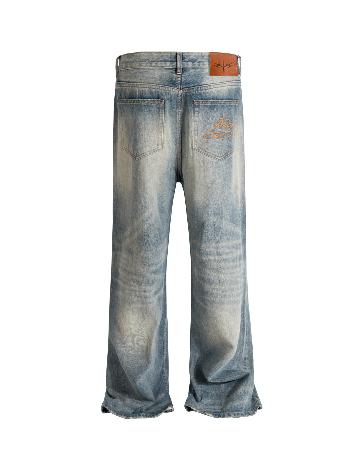 CJ PATCH EMBROIDERED BLUE JEANS
