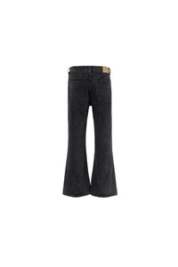 FJ042 BLACK FLARE JEANS
