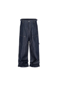 ZJ121 DARK BLUE JEANS