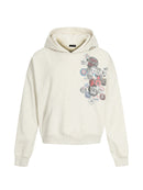 DC ALL STAR BADGE PRINT HOODIE