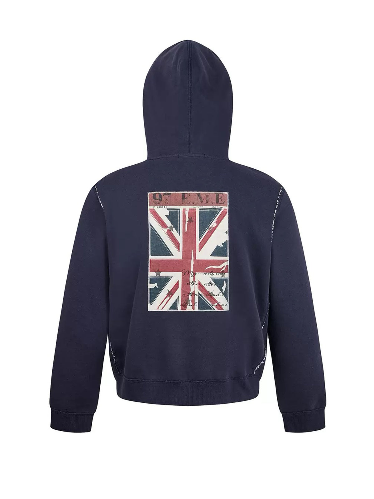 UNION JACK BLUE HOODIE
