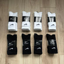 NIKE EVERYDAY CREW SOCKS WHITE