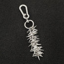 SPIKE CHAIN KEYCHAIN