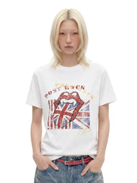 M.E POST ROCK WHITE TEE