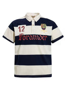 OREETA 12 FORAMDER STRIPED POLO