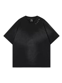 NTH SYMBOL BLACK WASHED TEE