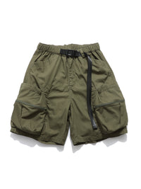 SAGE GREEN UTILITY SHORTS