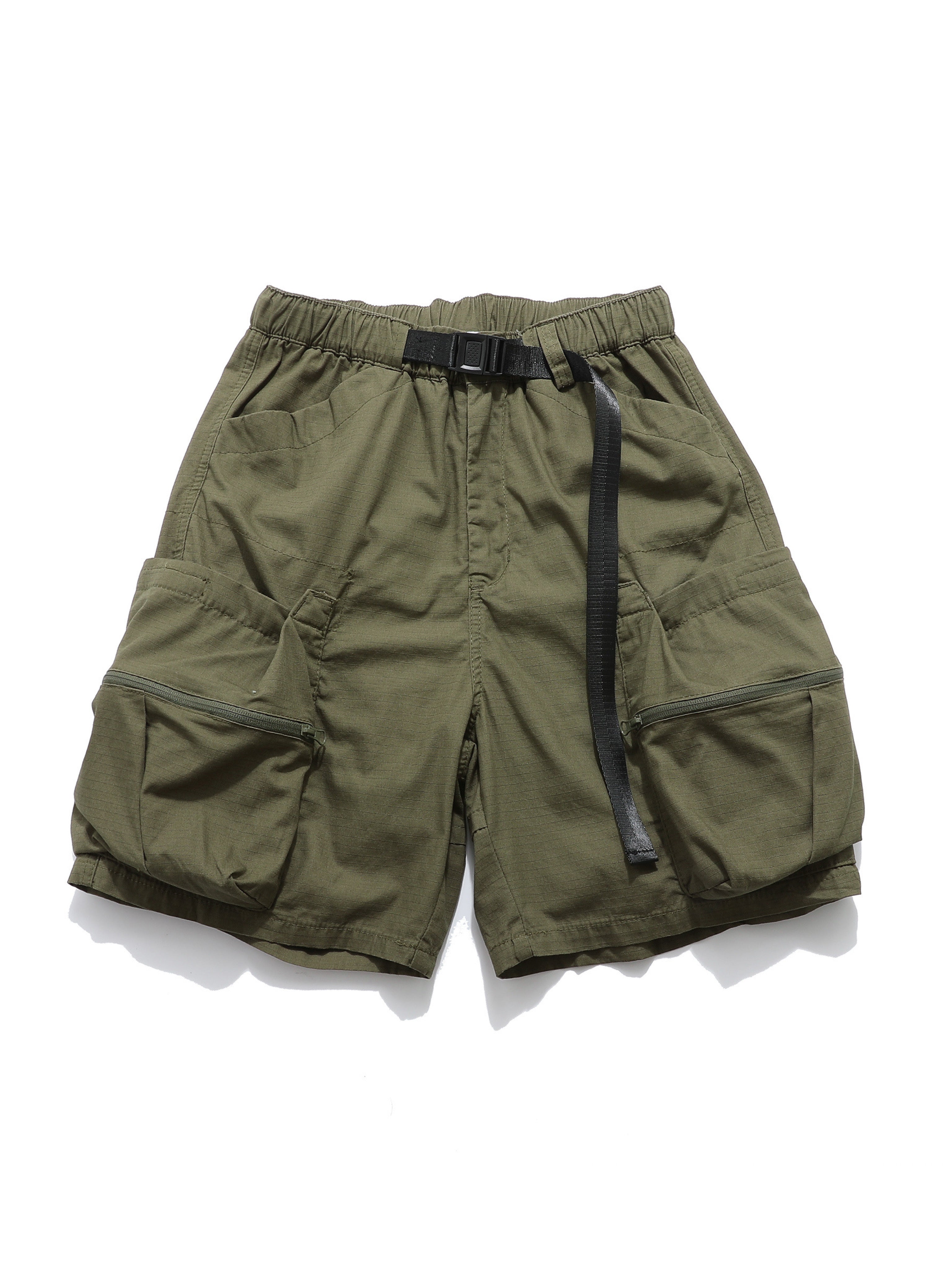 SAGE GREEN UTILITY SHORTS