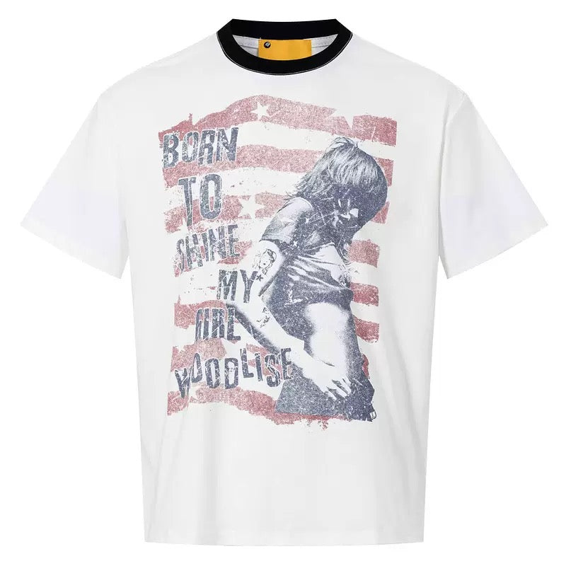 WOODLISE BTS WHITE RN TEE