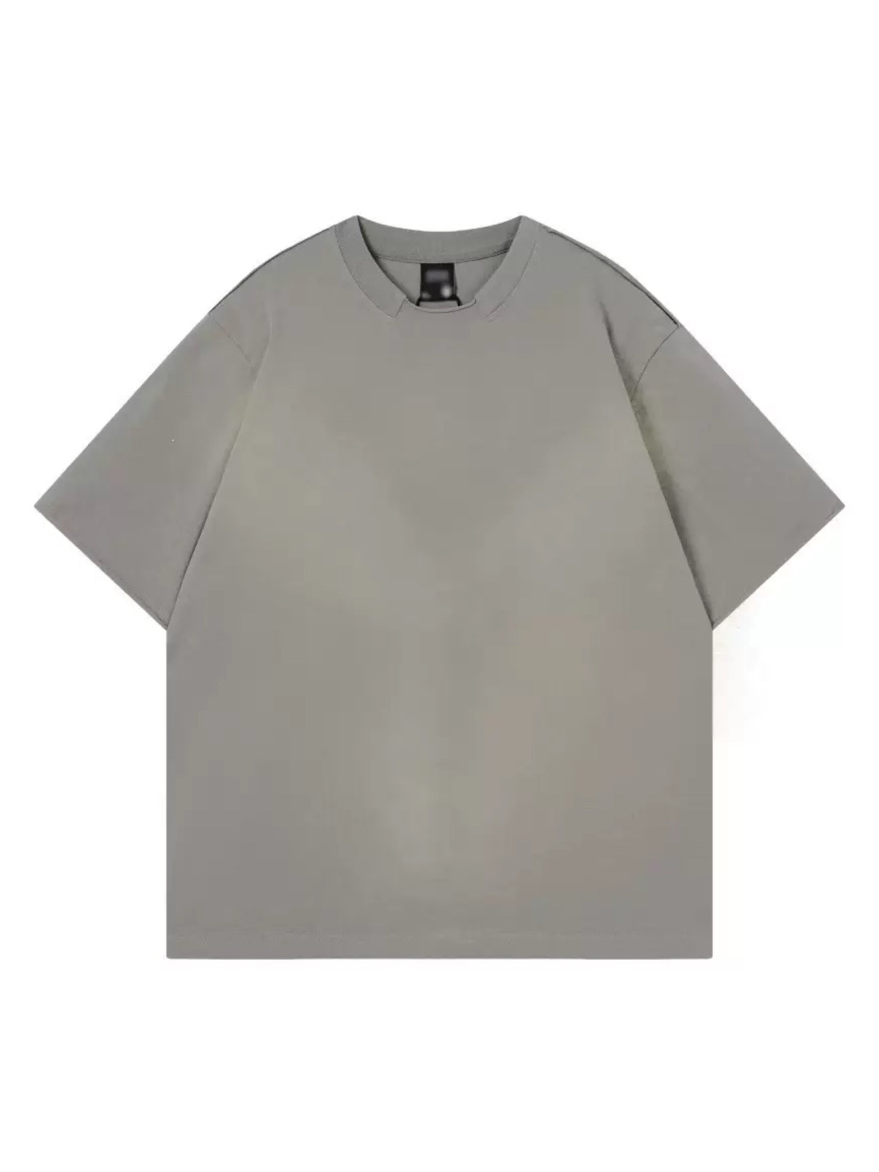 NTH PLAIN GREY WASHED TEE
