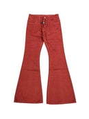 WZ88 MAROON FLARE PANTS