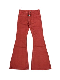 WZ88 MAROON FLARE PANTS