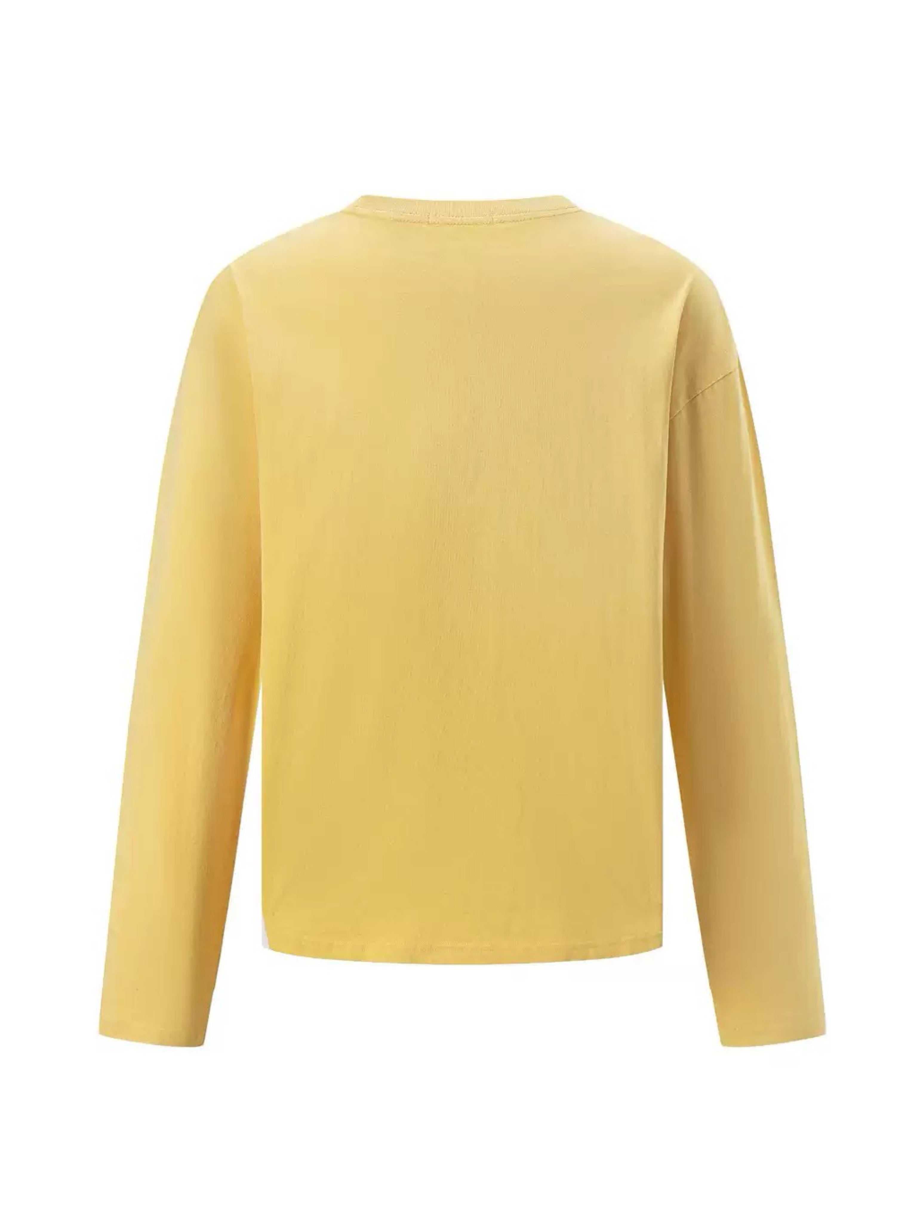 ERD FADED PRINT LONGSLEEVE TEE