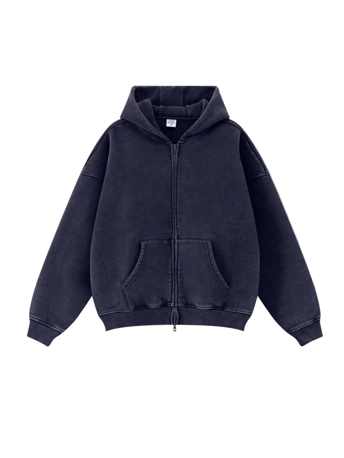 AR.T BLUE ZIPPED HOODIE