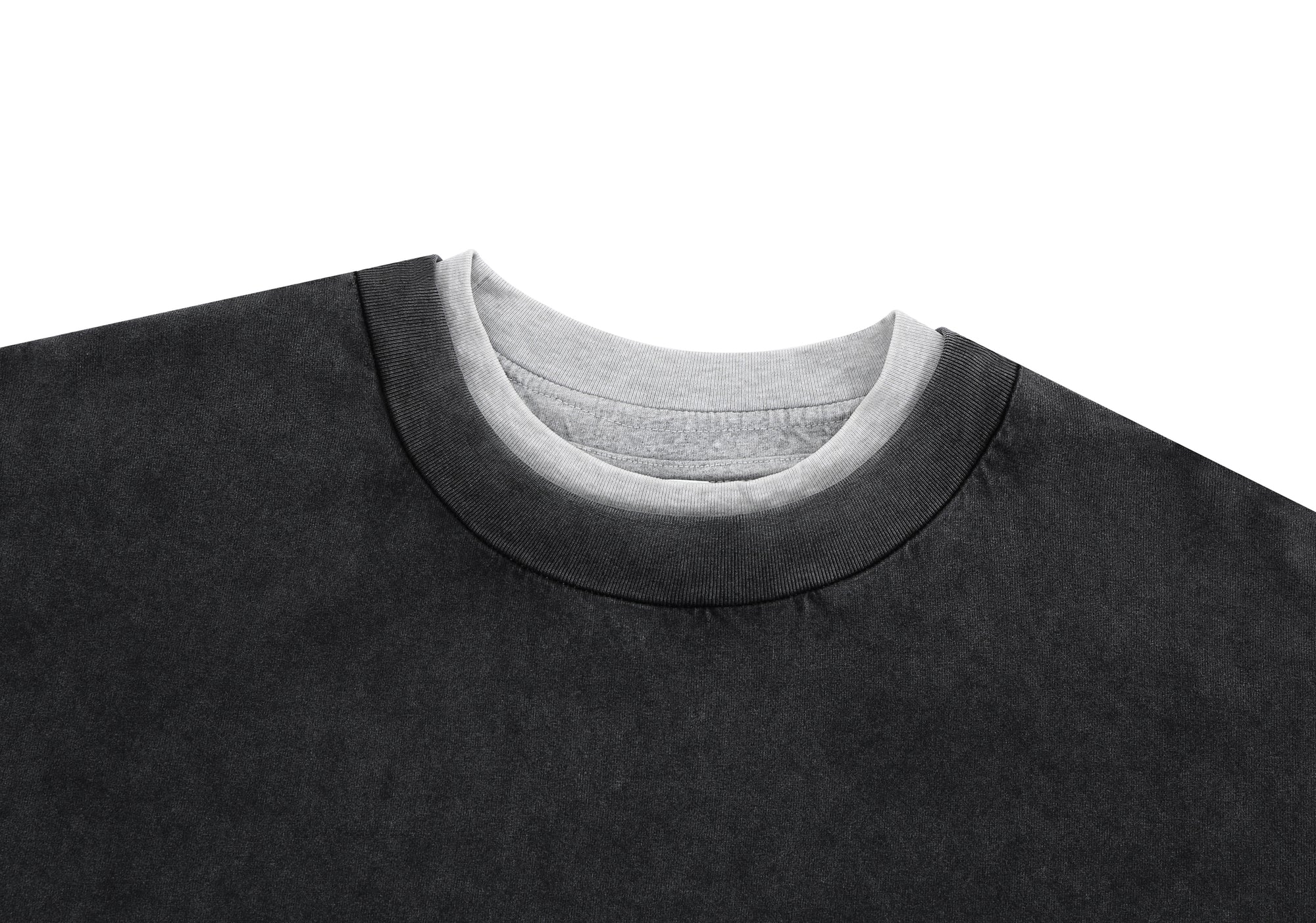 Oversized double-layered tee