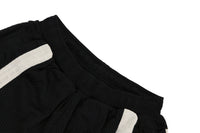 FORGIVENESS BLACK AND CREAM SHORTS