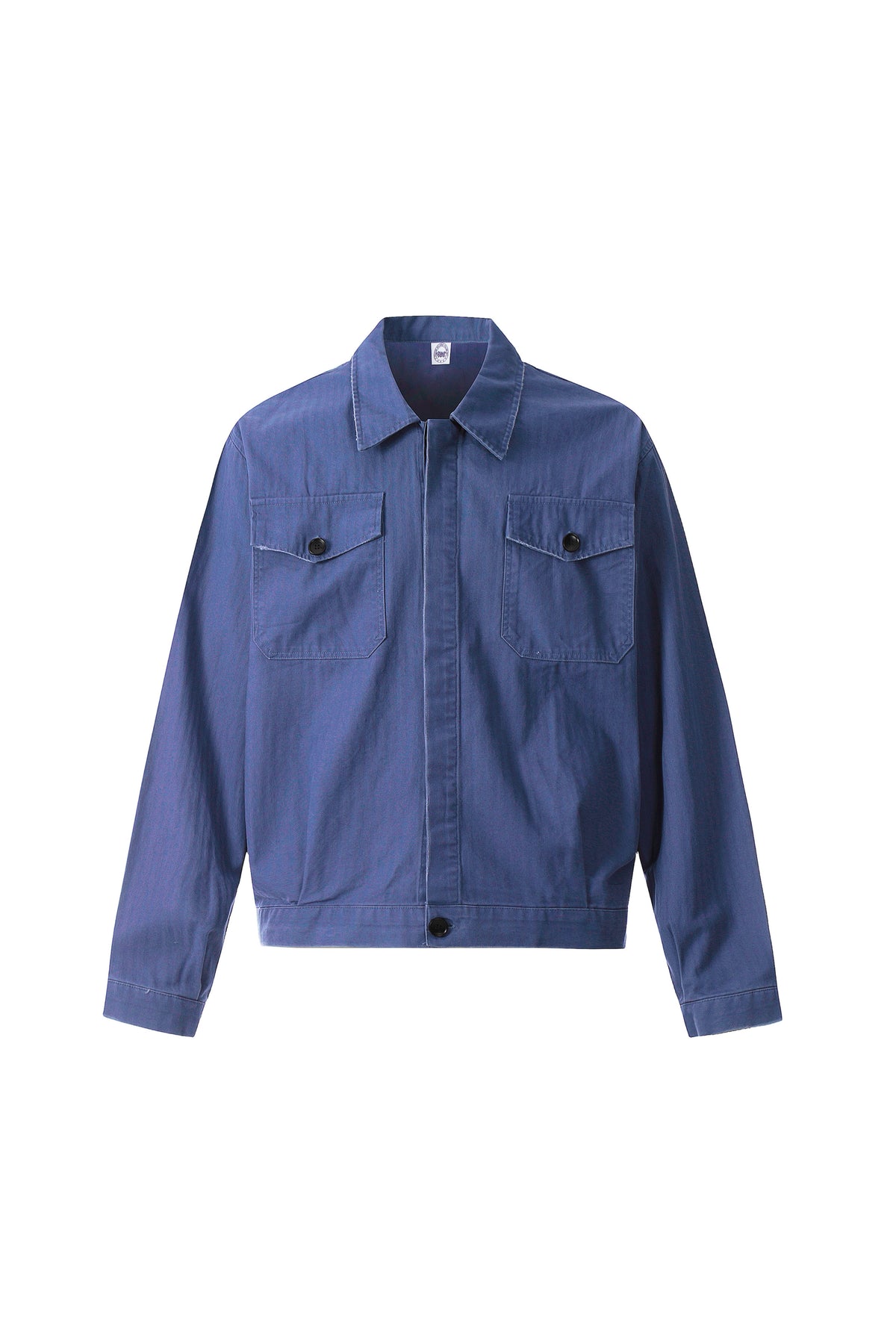 Purple Invisible button Jacket