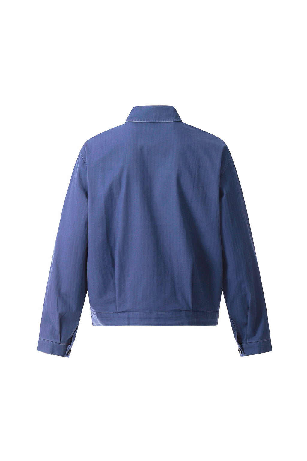 Purple Invisible button Jacket