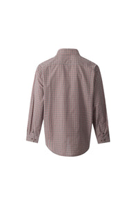 WIIKN CHECKERS BOX WINE AND GREY LONGSLEEVES SHIRT