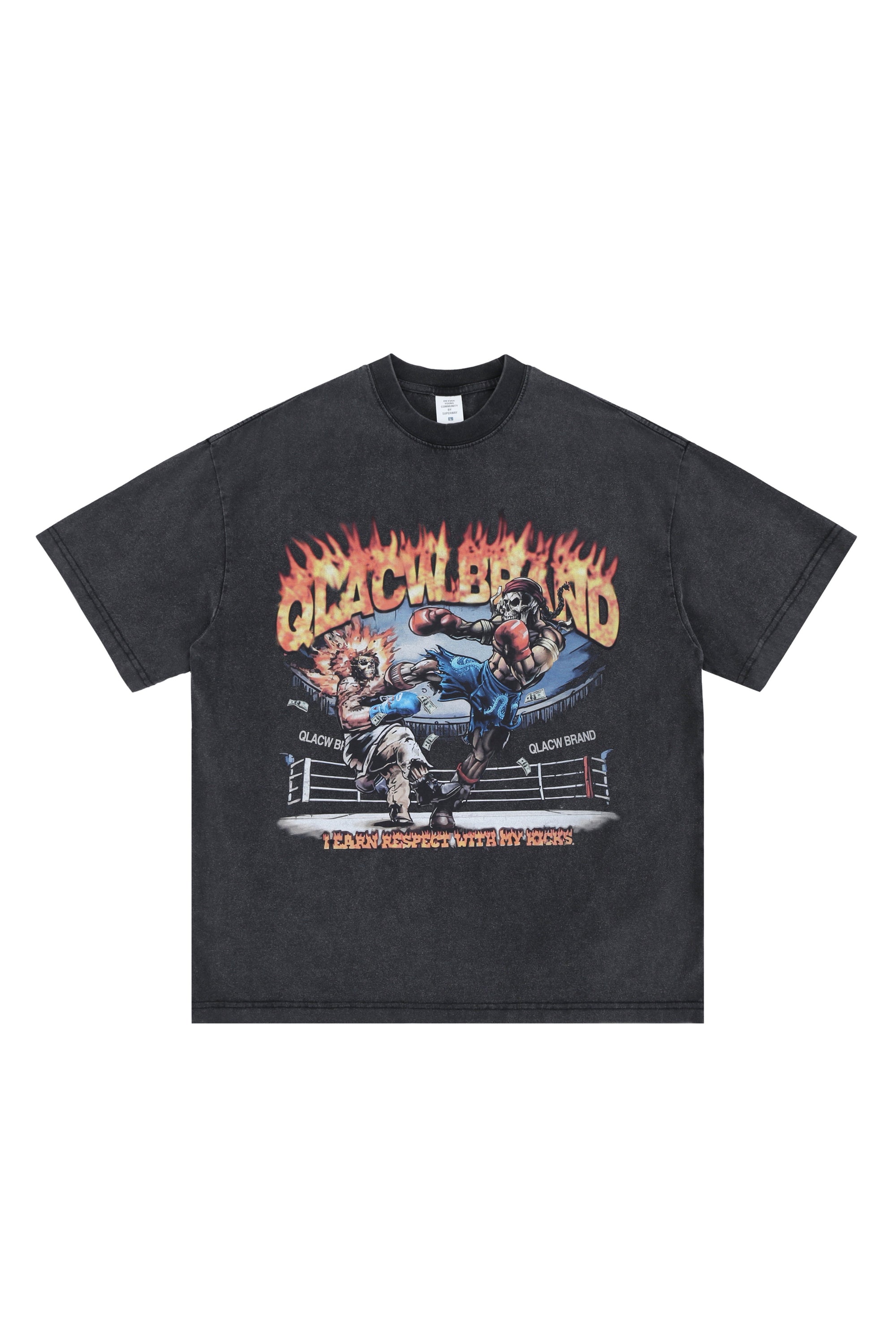 "Respect With My Kicks" Vintage Graphic Tee