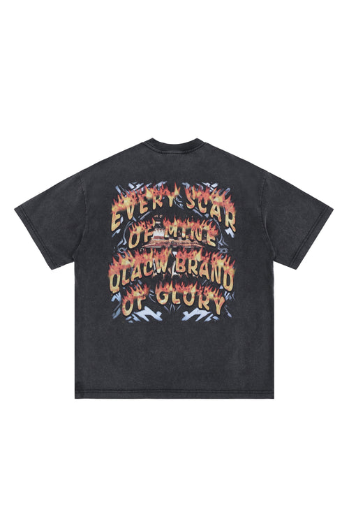 "Respect With My Kicks" Vintage Graphic Tee