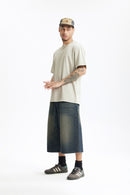 12665S25 DIRTY BLUE SHORTS